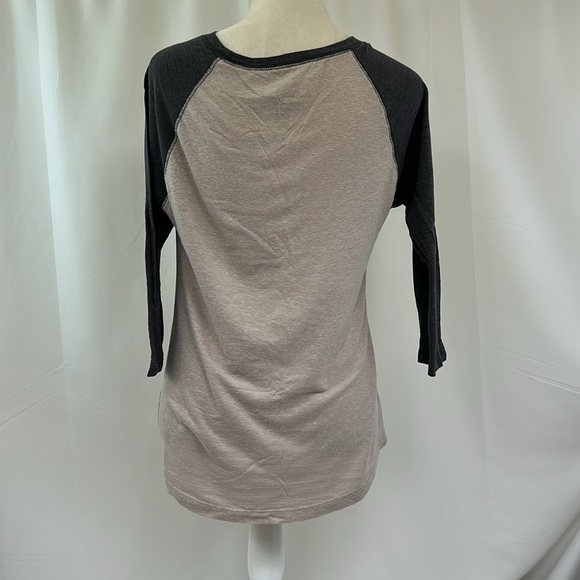 Billabong American Flag Baseball T-Shirt Size Medium - Picture 3 of 9